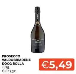 Mercatò Prosecco Valdobbiadene DOCG Bolla offerta