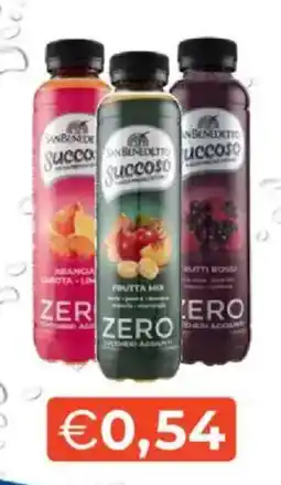 Mercatò San Benedetto Succoso Zero offerta