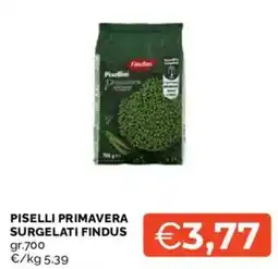 Mercatò Piselli primavera surgelati Findus offerta