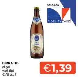 Mercatò Birra HB offerta