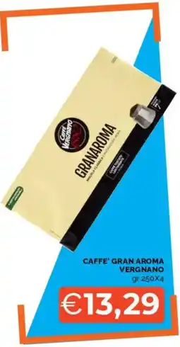 Mercatò Caffè Gran Aroma Vergnano offerta