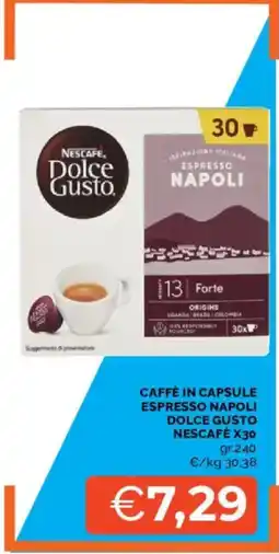 Mercatò Caffè in capsule espresso napoli dolce gusto nescafé offerta
