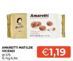Mercatò Amaretti Matilde Vicenzi offerta