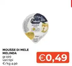 Mercatò Mousse di mele Melinda offerta
