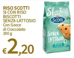SpeSì Riso Scotti biscotti senza lattosio offerta