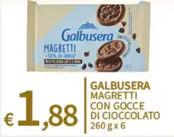 SpeSì Galbusera Magretti con gocce di cioccolato offerta