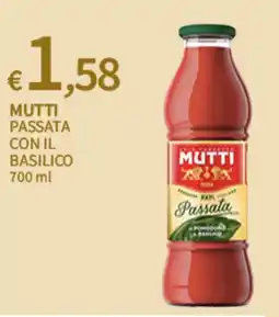 SpeSì Mutti Passata con il basilico offerta