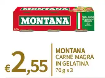 Montana carne magra in gelatina