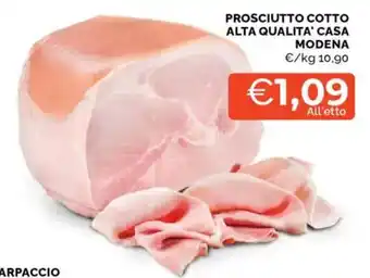Prosciutto cotto alta qualità casa moden