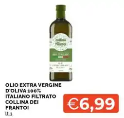 Mercatò Olio extra vergine d'oliva 100% italiano filtrato collina dei frantoi offerta
