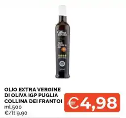 Mercatò Olio extra vergine di oliva IGP Puglia Collina dei Frantoi offerta