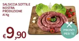 SpeSì Salsiccia sottile nostra produzione offerta