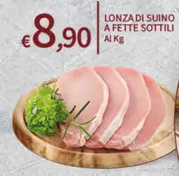 SpeSì Lonza di suino a fette sottili offerta