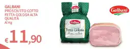 SpeSì Fetta Golosa Prosciutto Cotto Galbani offerta