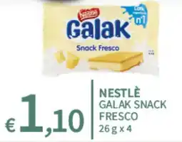 SpeSì Nestlé Galak Snack Fresco offerta