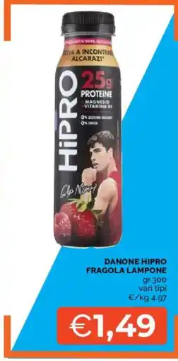 Mercatò Danone Hipro Fragola Lampone offerta