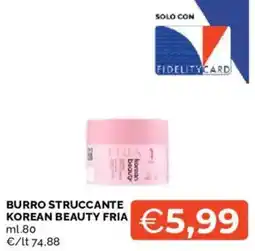 Mercatò Burro struccante Korean Beauty Fria offerta