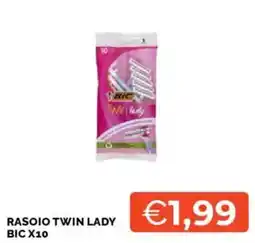 Mercatò Rasoio Twin Lady Bic offerta