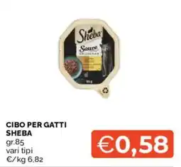 Mercatò Cibo per gatti Sheba offerta