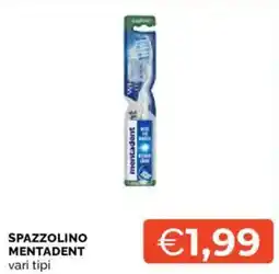 Mercatò Spazzolino Mentadent offerta