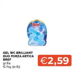 Mercatò Gel wc brilliant duo forza artica bref offerta