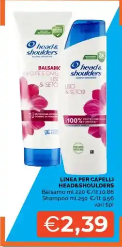 Mercatò Linea per capelli Head&Shoulders offerta