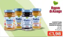 Mercatò Confettura biologica Natu' Rigoni di Asiago offerta