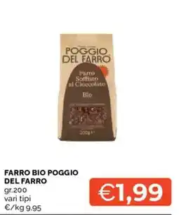 Mercatò Farro bio poggio del farro offerta