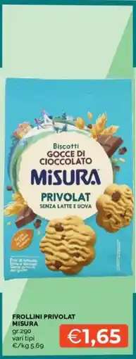 Mercatò Frollini Privolat Misura offerta