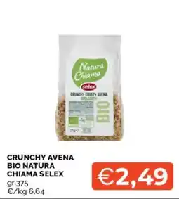 Mercatò Crunchy Avena Bio Natura Chiama Selex offerta