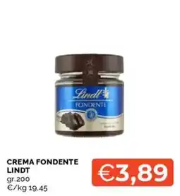Mercatò Crema fondente Lindt offerta