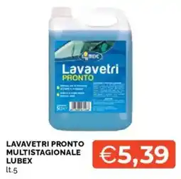 Mercatò Lavavetri pronto multistagionale lubex offerta