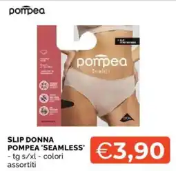 Mercatò Slip donna pompea 'seamless' offerta