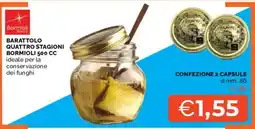 Mercatò Barattolo quattro stagioni Bormioli offerta