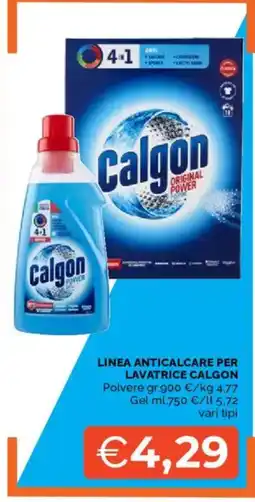 Mercatò Linea anticalcare per lavatrice Calgon offerta
