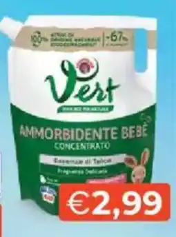 Mercatò Vert ammorbidente bebè concentrato offerta