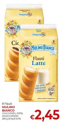 Supermercati Nonna Isa Flauti Latte Mulino Bianco offerta