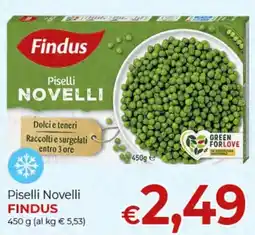 Supermercati Nonna Isa Piselli Novelli Findus offerta