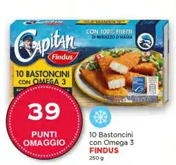 Supermercati Nonna Isa 10 Bastoncini con Omega 3 Findus offerta