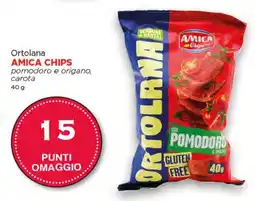 Supermercati Nonna Isa Ortolana AMICA CHIPS pomodoro e origano, carota offerta