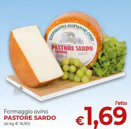 Supermercati Nonna Isa Formaggio ovino Pastore Sardo offerta