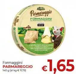 Supermercati Nonna Isa Formaggini Parmareggio offerta