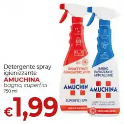 Supermercati Nonna Isa Detergente spray igienizzante AMUCHINA offerta