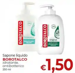 Supermercati Nonna Isa Sapone liquido BOROTALCO idratante, antibatterico offerta