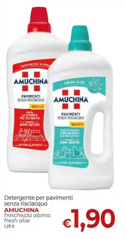 Supermercati Nonna Isa Detergente per pavimenti AMUCHINA offerta