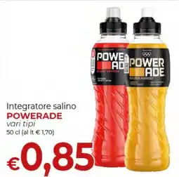 Supermercati Nonna Isa Integratore salino POWERADE offerta