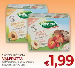 Supermercati Nonna Isa Succhi di frutta Valfrutta offerta