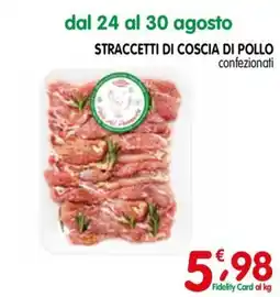 D'Ambros Straccetti di coscia di pollo confezionati offerta