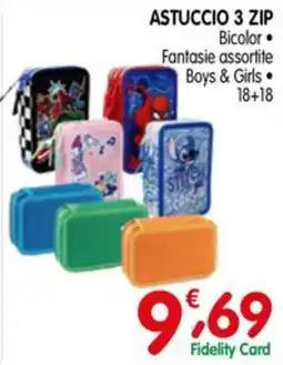 D'Ambros Astuccio 3 zip offerta