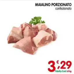 D'Ambros Maialino porzionato confezionato offerta